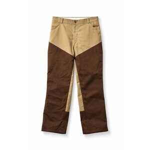 Cabela’s Brush Pants Tan Brown Hunting Work Western Trail Reinforced 36x31”